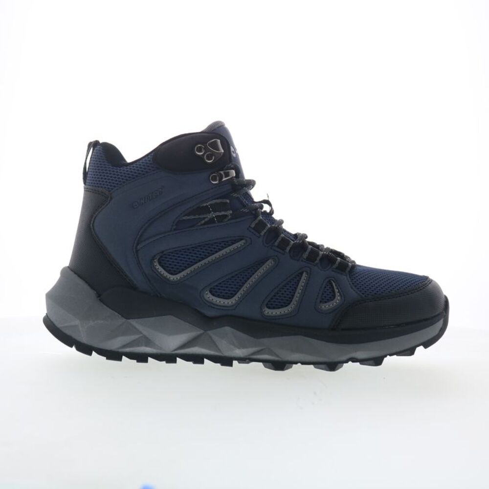 Hi-Tec Mens Valley Geo Mid Hiker Blue Boots (NWT)